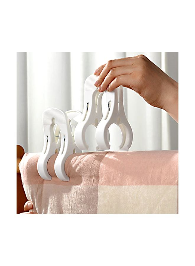 Polypropylene Clothespin Clip White 13x6.5x8cm - Image 3
