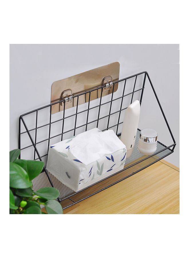 Free-Standing Storage Basket Black 35x12x15cm - Image 3
