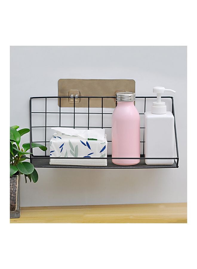 Free-Standing Storage Basket Black 35x12x15cm - Image 5