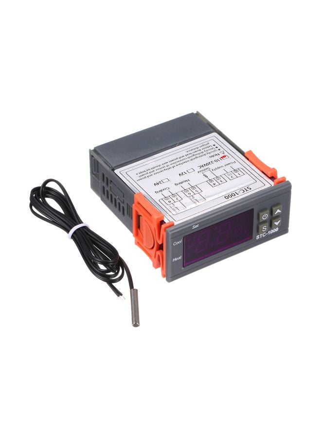 جهاز A-400P للتحكم في درجة حرارة الحاسوب الدقيق الرقمي رمادي / أسود / أحمر 75x34.5x85مم - Image 1