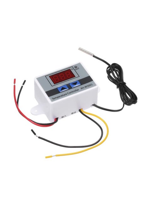 Digital Microcomputer Temperature Controller White/Grey/Red