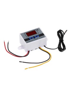 Digital Microcomputer Temperature Controller White/Grey/Red 60x45x31mm