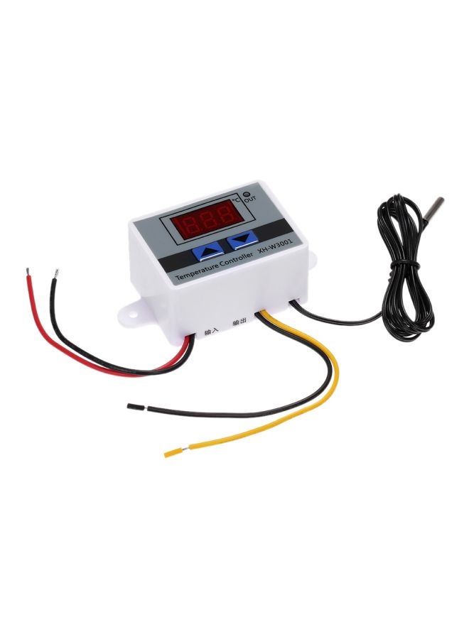 Generic - Digital Microcomputer Temperature Controller White/Grey/Red 60x45x31mm - Image 1
