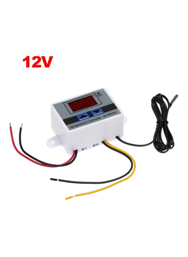 Generic Digital Microcomputer Temperature Controller White/Grey/Red 60x45x31mm  - Image 3