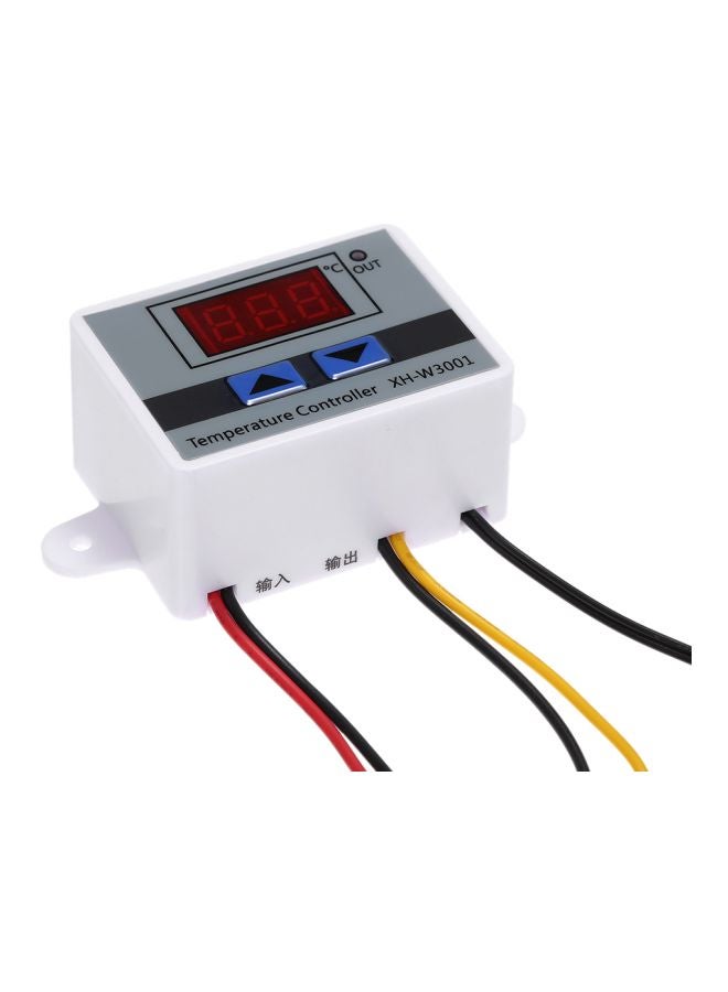 Generic Digital Microcomputer Temperature Controller White/Grey/Red 60x45x31mm  - Image 2