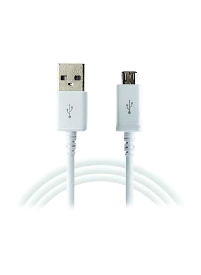 Micro USB Data Sync Charging Cable White