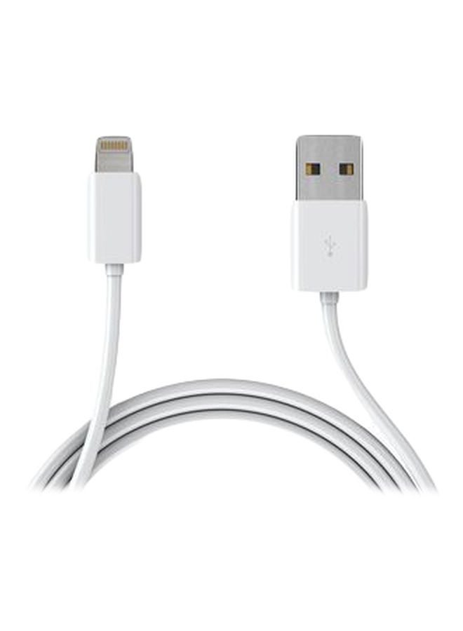 Generic - USB Lightning Charger Cable White - Image 1