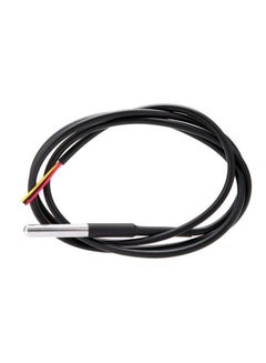 Generic Waterproof Digital Thermal Probe Black/Silver 1meter 