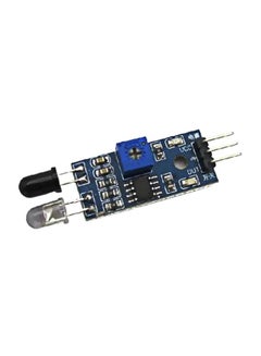 IR Infrared Obstacle Avoidance Sensor Module Blue/Black