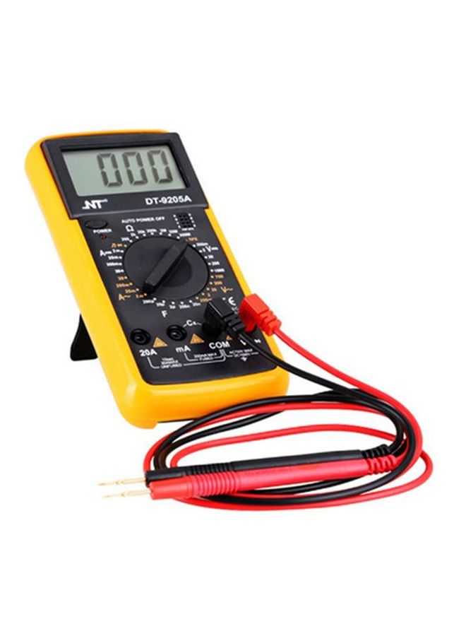Digital Multimeter Yellow/Black 186x86x33mm 