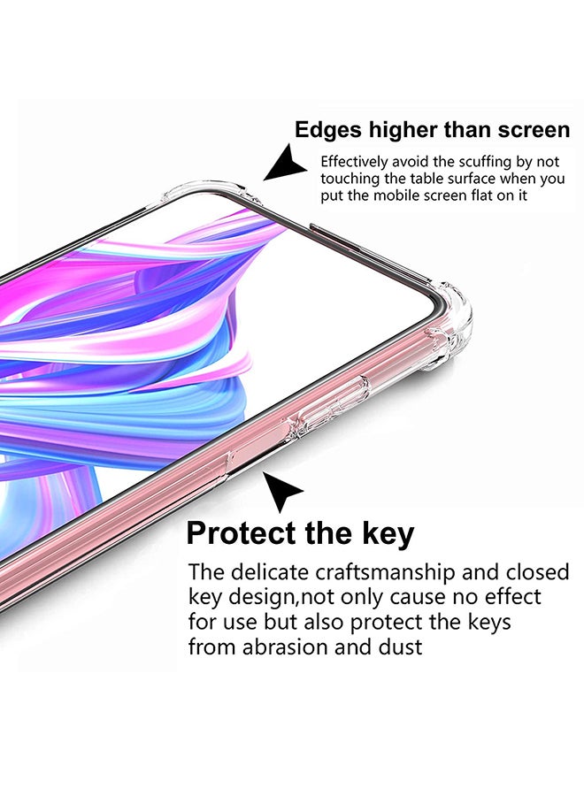 نوسينس غطاء حماية واقٍ لهاتف هواوي 9X شفاف - Image 3