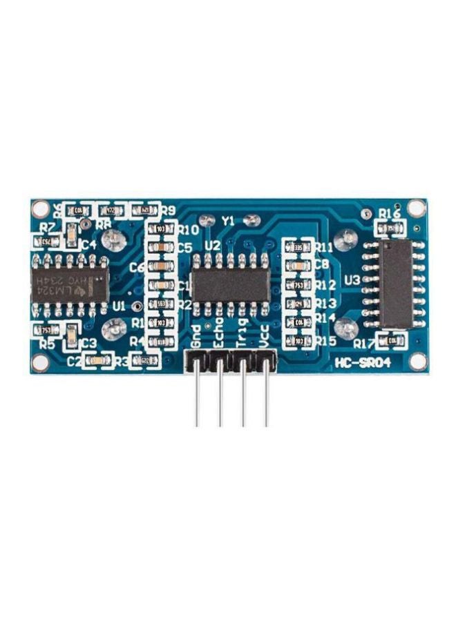 Generic - Ultrasonic Distance Sensor For Arduino Blue/Silver - Image 1