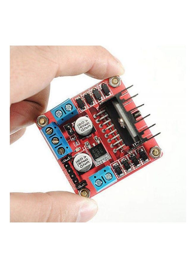 Generic Dual H Bridge Motor Drive Controller Board Module Orange/Black/Blue  - Image 5