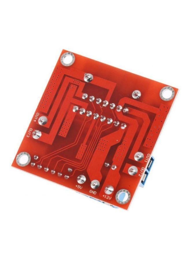 Generic Dual H Bridge Motor Drive Controller Board Module Orange/Black/Blue  - Image 4