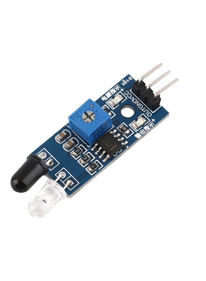 Arduino - IR Infrared Obstacle Avoidance Sensor Module Blue/Black/White - Image 1