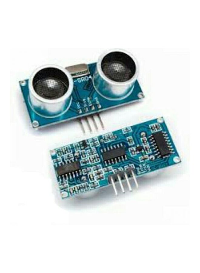 Arduino - Ultrasonic Sensor Blue/Silver - Image 1