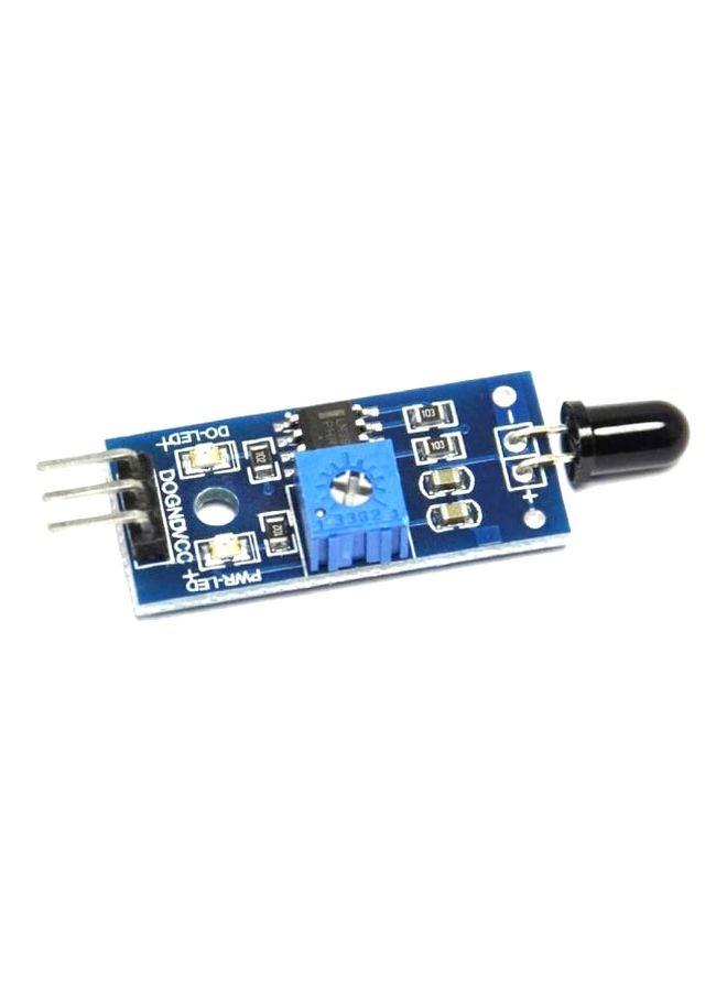 sensor 3-Pin Flame Sensor Module Blue/Black