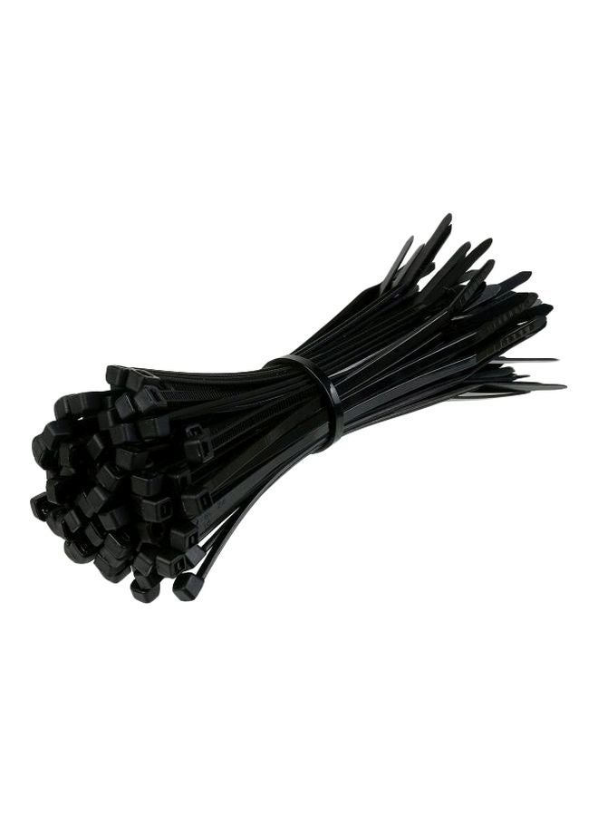 100-Piece Cable Tie Black - Image 1