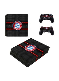 ماركة غير محددة غطاء لاصق بطبعة "Fc Bayern Munchen" لجهاز بلايستيشن 4 برو من 3 قطع 