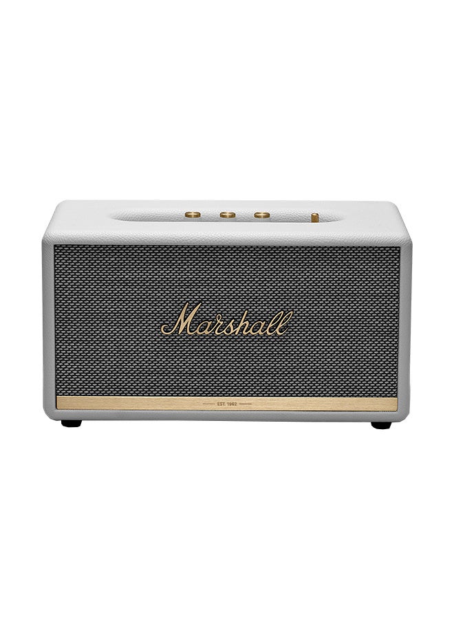 Marshall - Stanmore II Portable Bluetooth Speaker White - Image 1