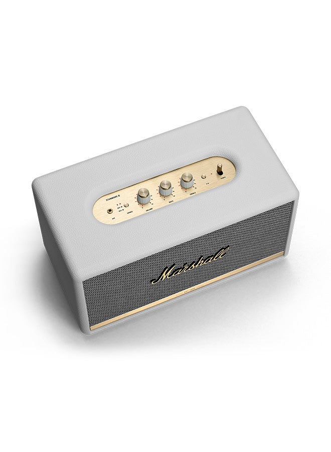 Marshall - Stanmore II Portable Bluetooth Speaker White - Image 1