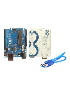 UNO R3 Microcontroller Graphic Cards Silver/Blue