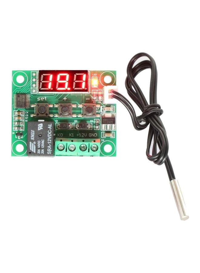 Generic Digital Temperature Control Sensor Module Green/Black/Silver  - Image 2
