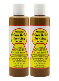 Maui Babe 2-Piece Browning Lotion Set 2 x 236ml  - Image 1