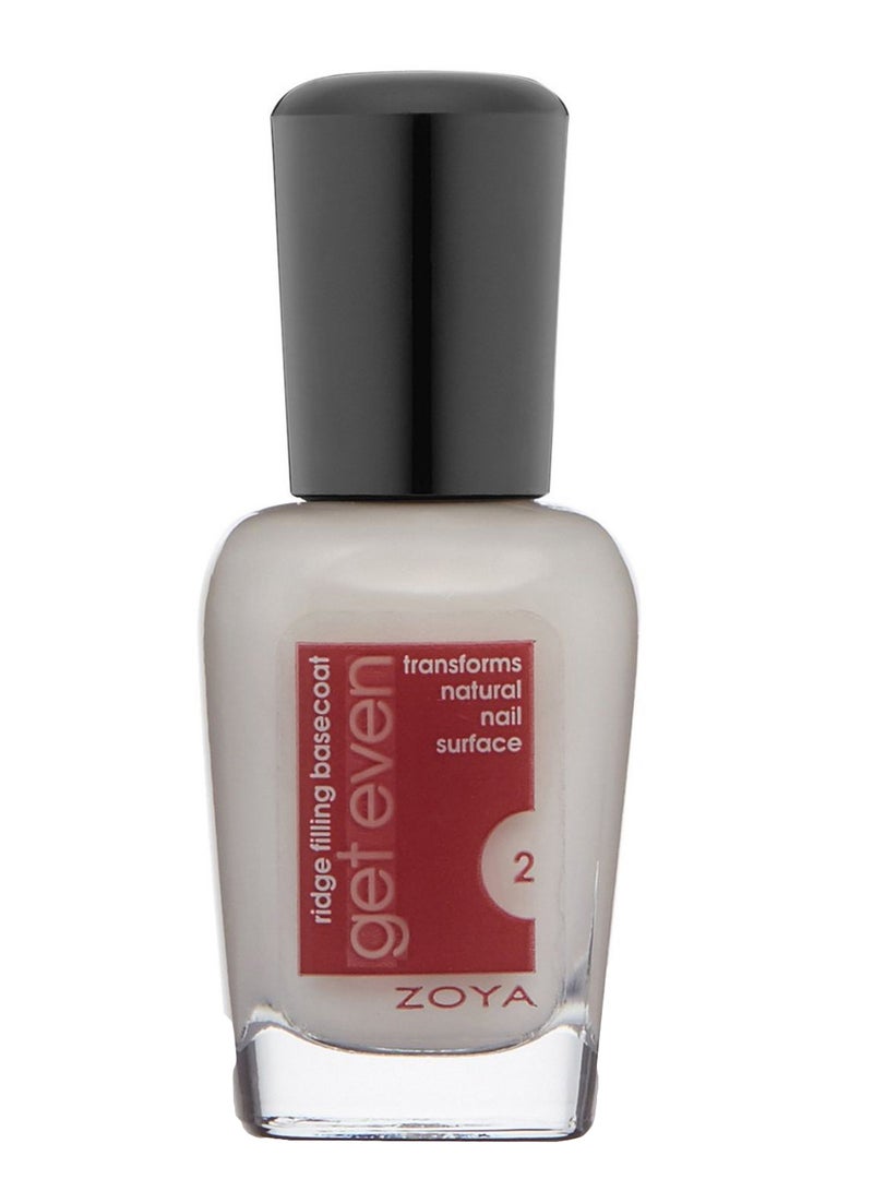 Zoya Get Even Ridge Filling Basecoat White - Image 1