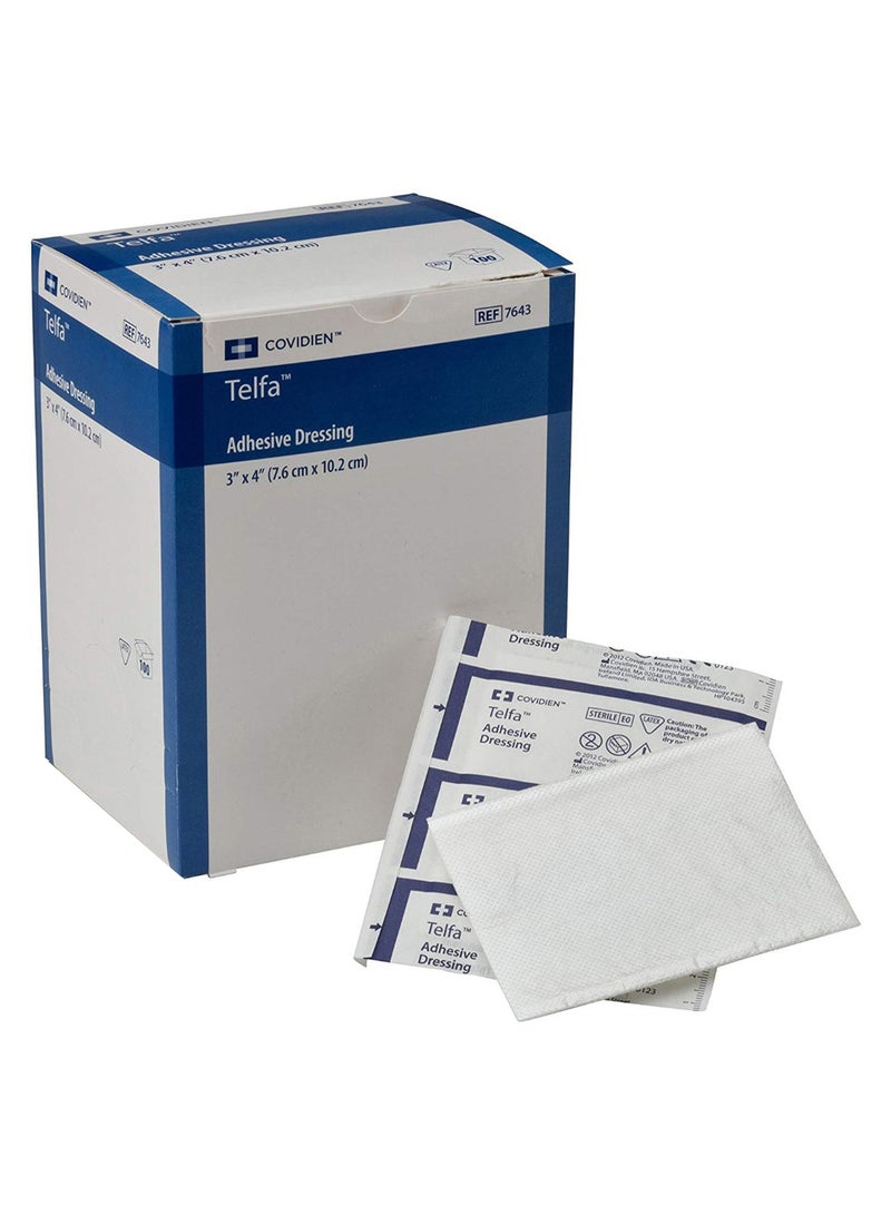 COVIDIEN Pack Of 100 Adhesive Dressing