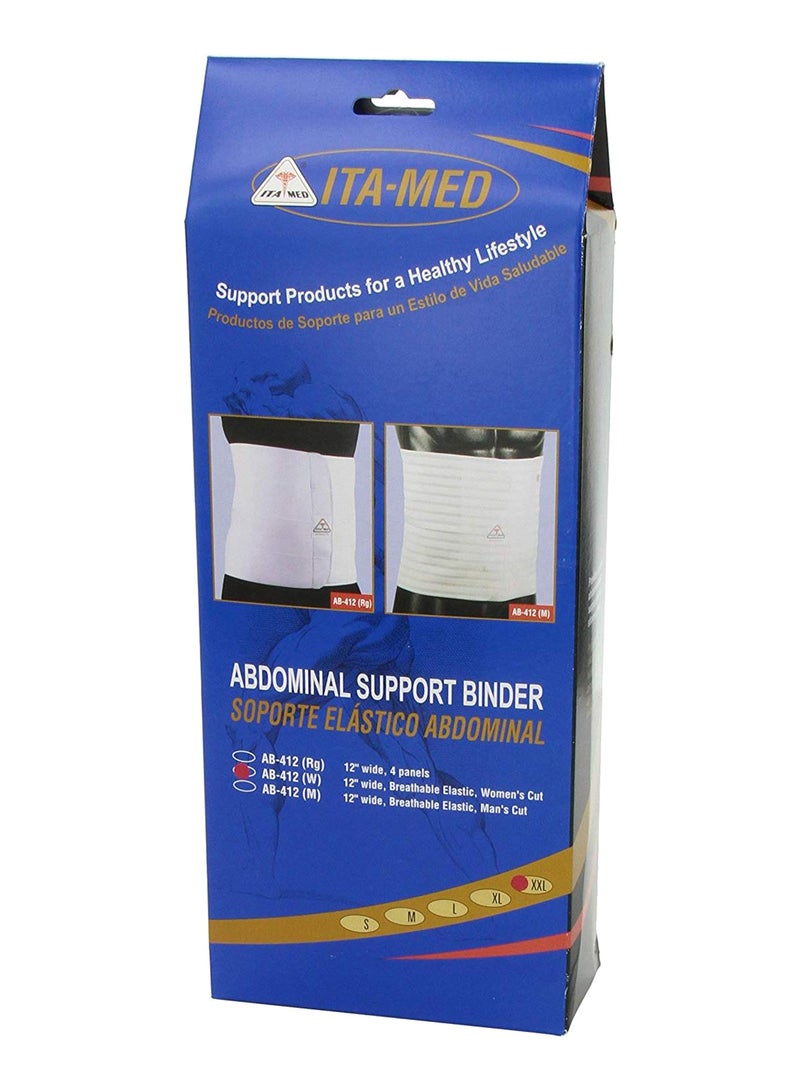 ITA-MED - Breathable Elastic Postsurgical Recovery Abdominal And Back Support Binder - Image 1