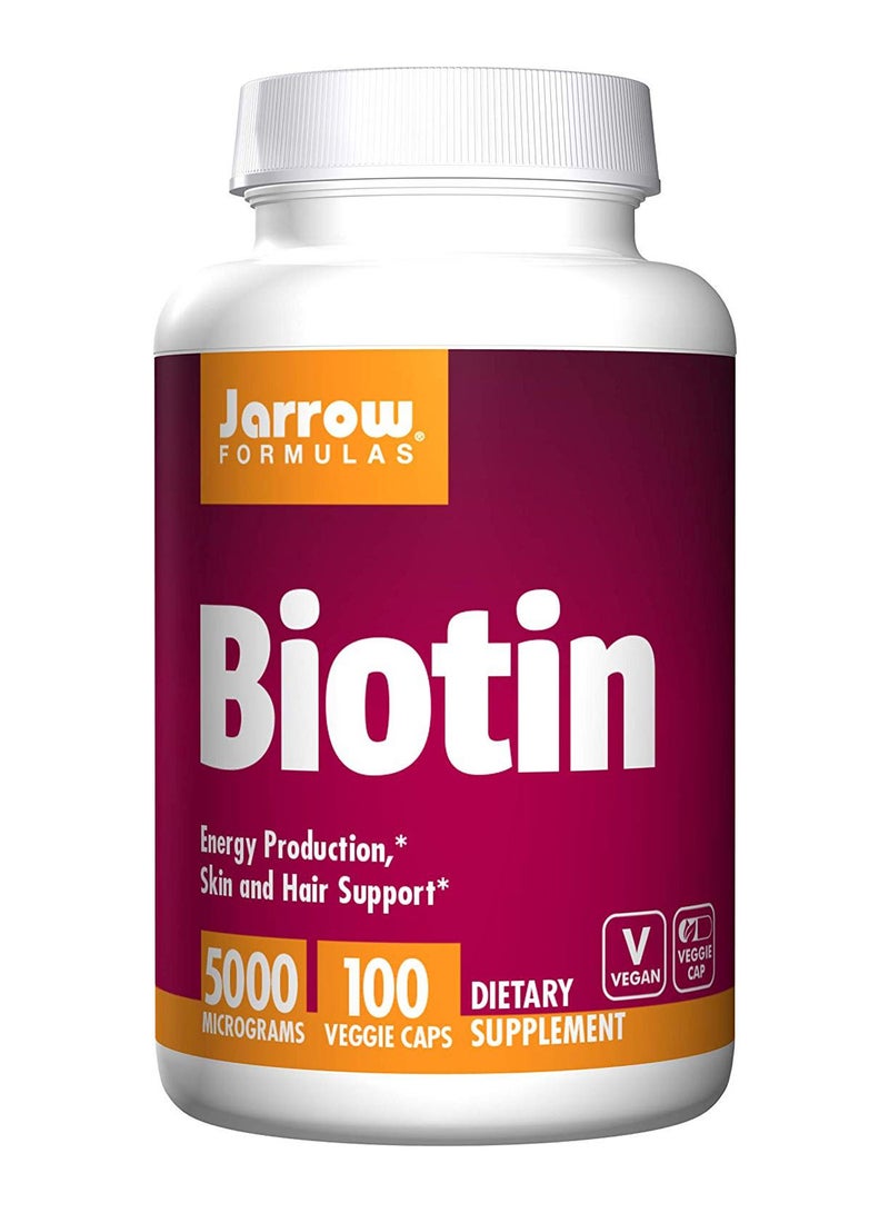 jarrow formulas Biotin And Hair Support 100-Veggie Capsule