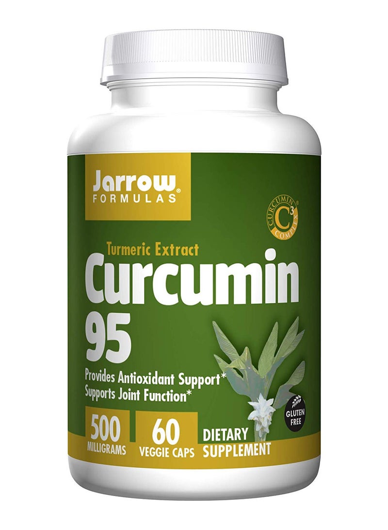 jarrow formulas Curcumin 95 Supports Joint Function And Antioxidant Support 60-Veggie Capsule