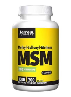 jarrow formulas Methyl Sulfonyl Methane 200-Veggie Capsule 