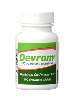Devrom Bismuth Subgallate 200 Mg Dietary Supplement - 100 Capsules  - Image 1