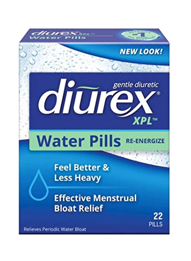 Diurex - Water Pill Dietary Supplement - 22 Pills - Image 1