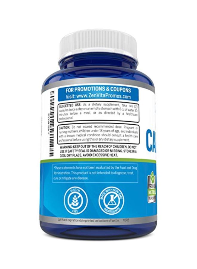 ZenVita Formulas - Maximum Strength Natural Supplement With Pure Caralluma Fimbriata Extract - 120 Caplets - Image 1