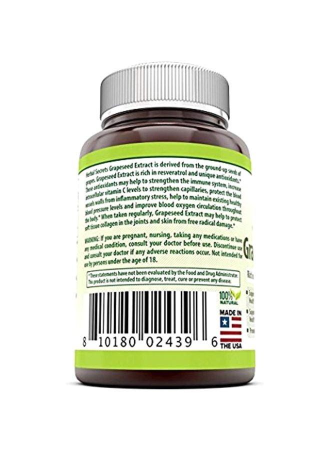 Herbal Secrets Dietary Supplement Grapeseed Extract 400mg - 120 Capsules - Image 3