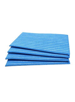 Haan 4-Piece Microfiber Steam Cleaning Pad Set Blue  - Image 2