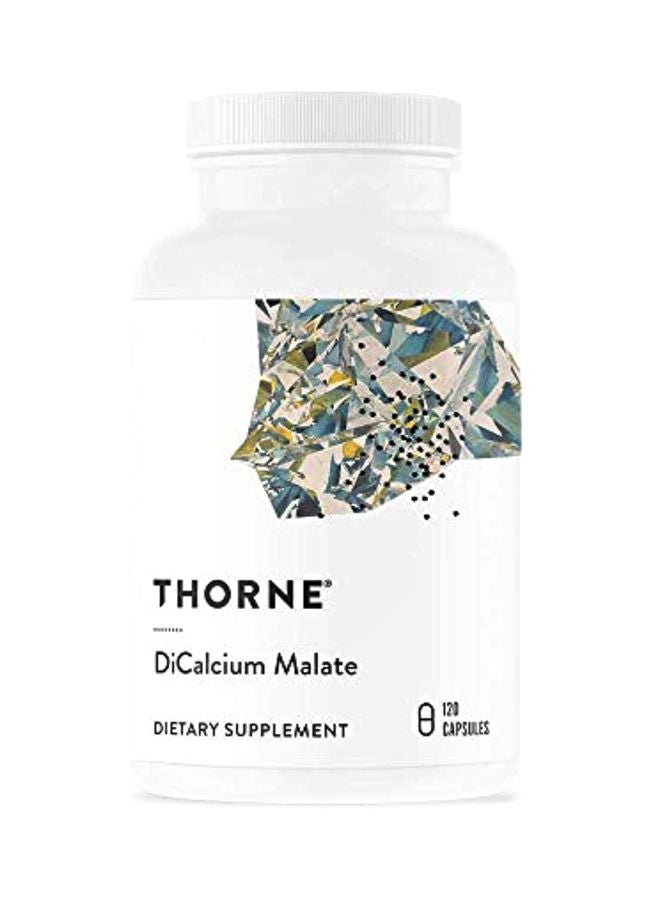 Thorne Research Dicalcium Malate Calcium Supplement - 120 Capsules - Image 1