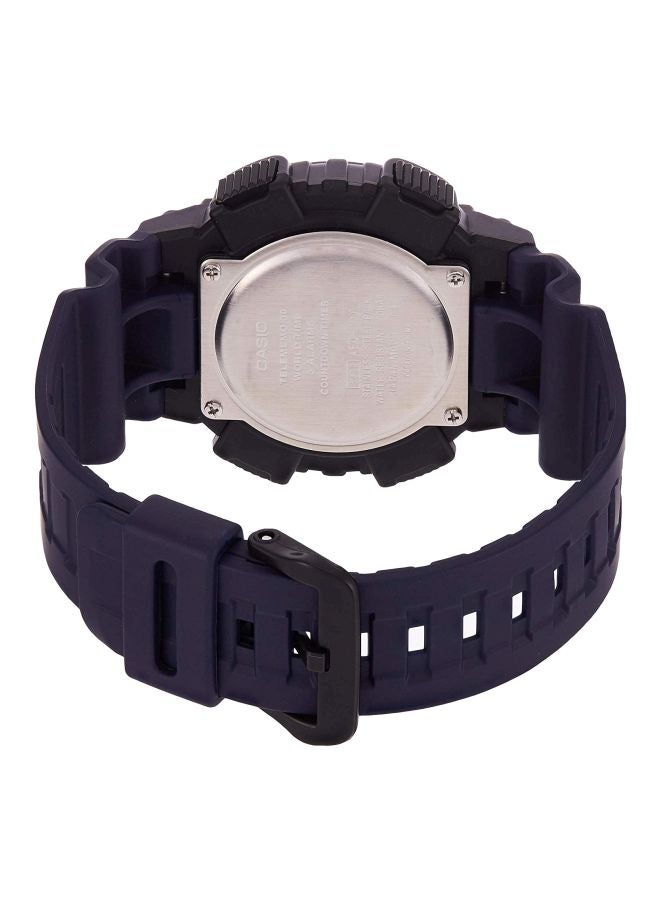 CASIO Men's Water Resistant Analog/Digital Watch AEQ-110W-2AVDF - Image 2