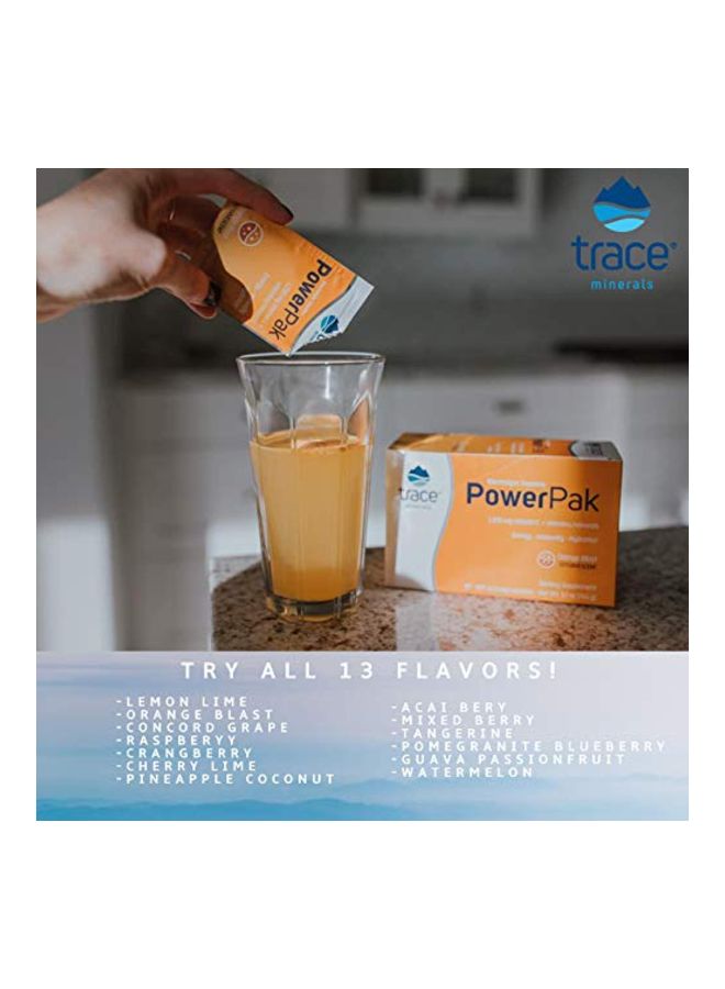 Trace Minerals Research Power Pak Dietary Supplement - Pom-Blueberry - 30 Count  - Image 5