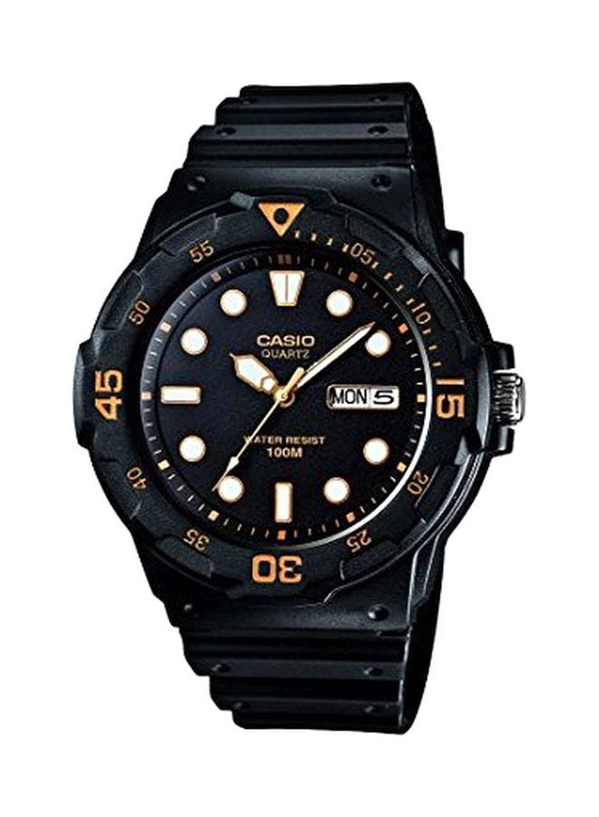 CASIO - Men's Water Resistant Analog Watch MRW-200H-1EVDF - 42 mm - Black - Image 1