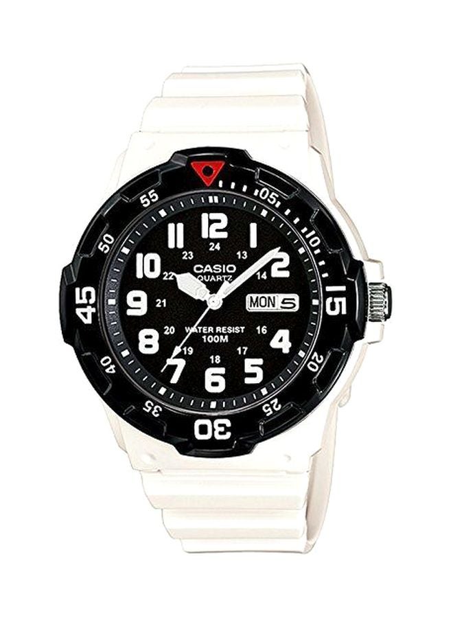 CASIO Men's Enticer Analog Watch MRW-200HC-7BVDF - 45 mm - White - Image 1