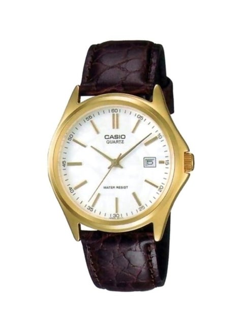 Men's Enticer Analog Watch MTP-1183Q-7A  Brown