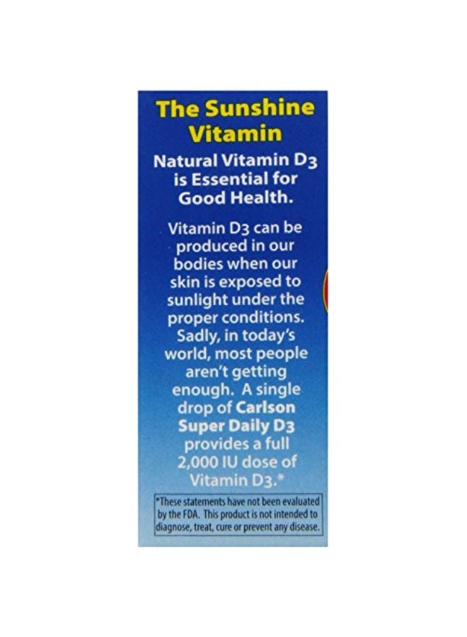 كارلسون مكمل غذائي سوبر ديلي دي 3، سائل - Image 2