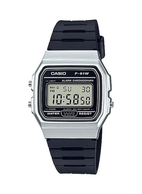 Men's Youth Series Water Resistant Digital Watch F-91WM-7ADF - 34 mm - Black