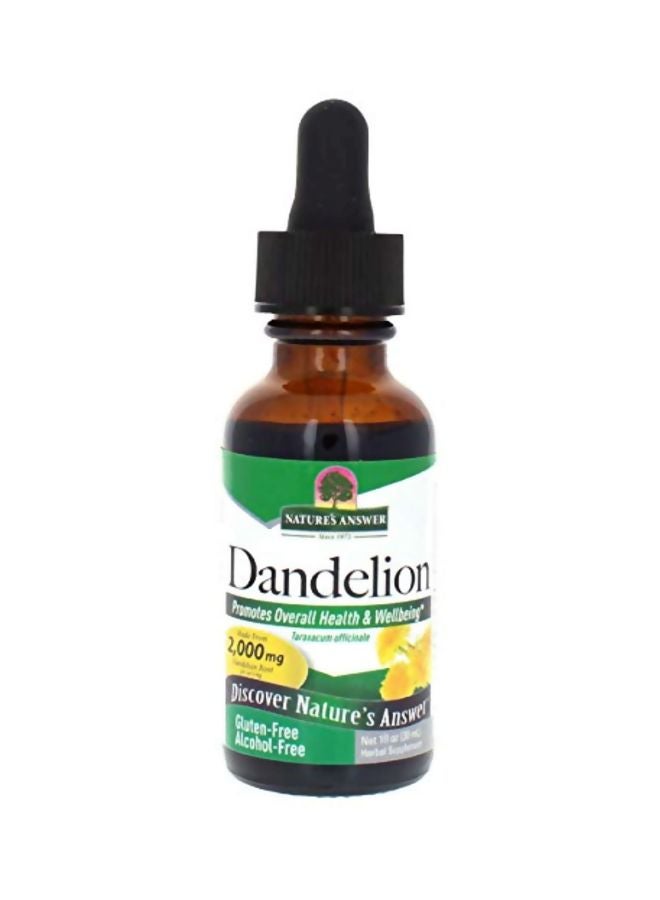 NATURE'S ANSWER Dandelion Root Herbal Supplement  - Image 1