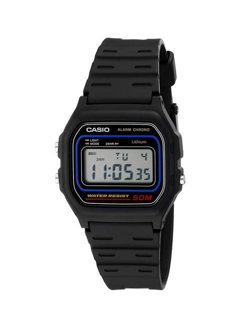 Men's Men's Classic Digital Watch W-59-1VQD - 34 mm - Black