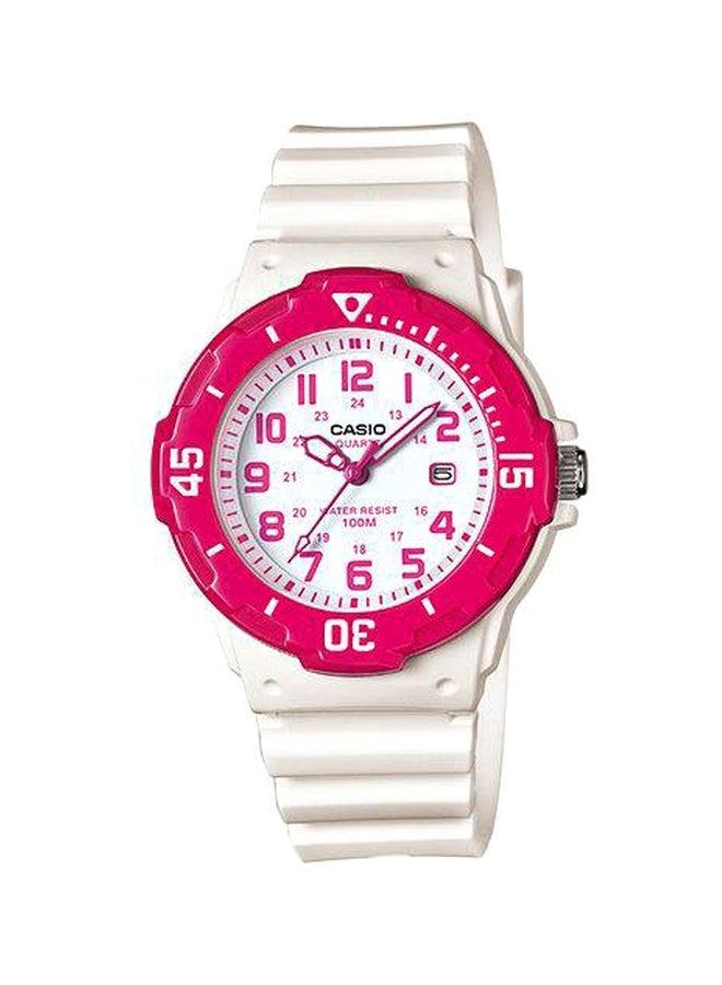 CASIO - Women's Youth Water Resistant Analog Watch LRW-200H-4BVDF - Image 1